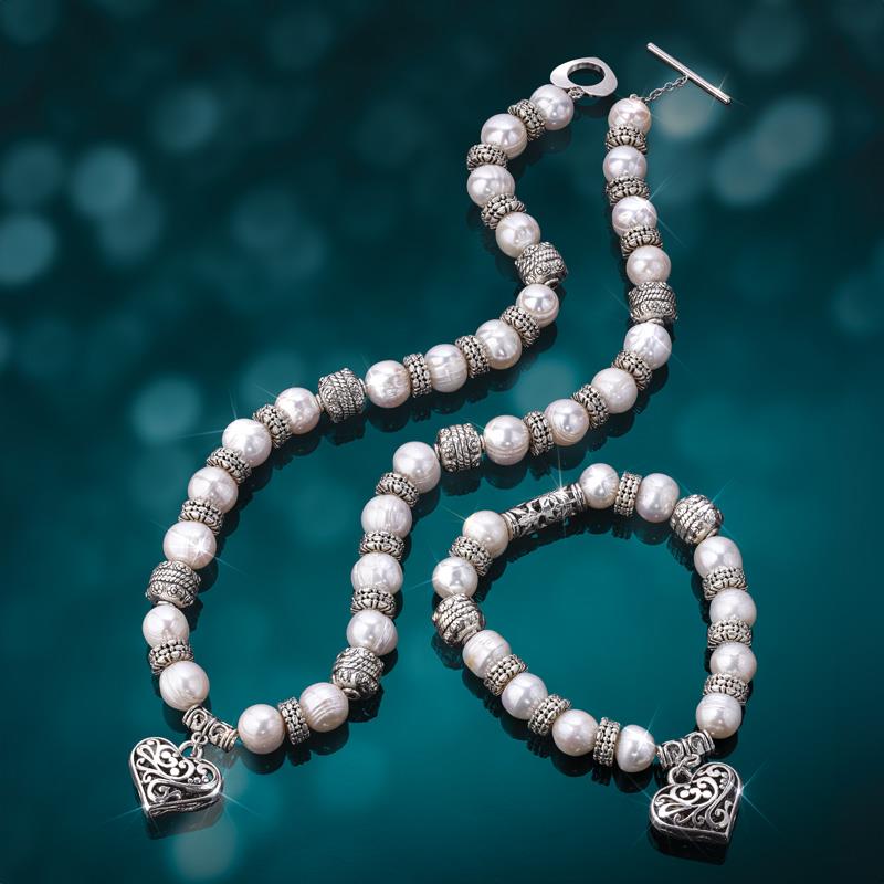 Pearl of a Girl Necklace & Bracelet